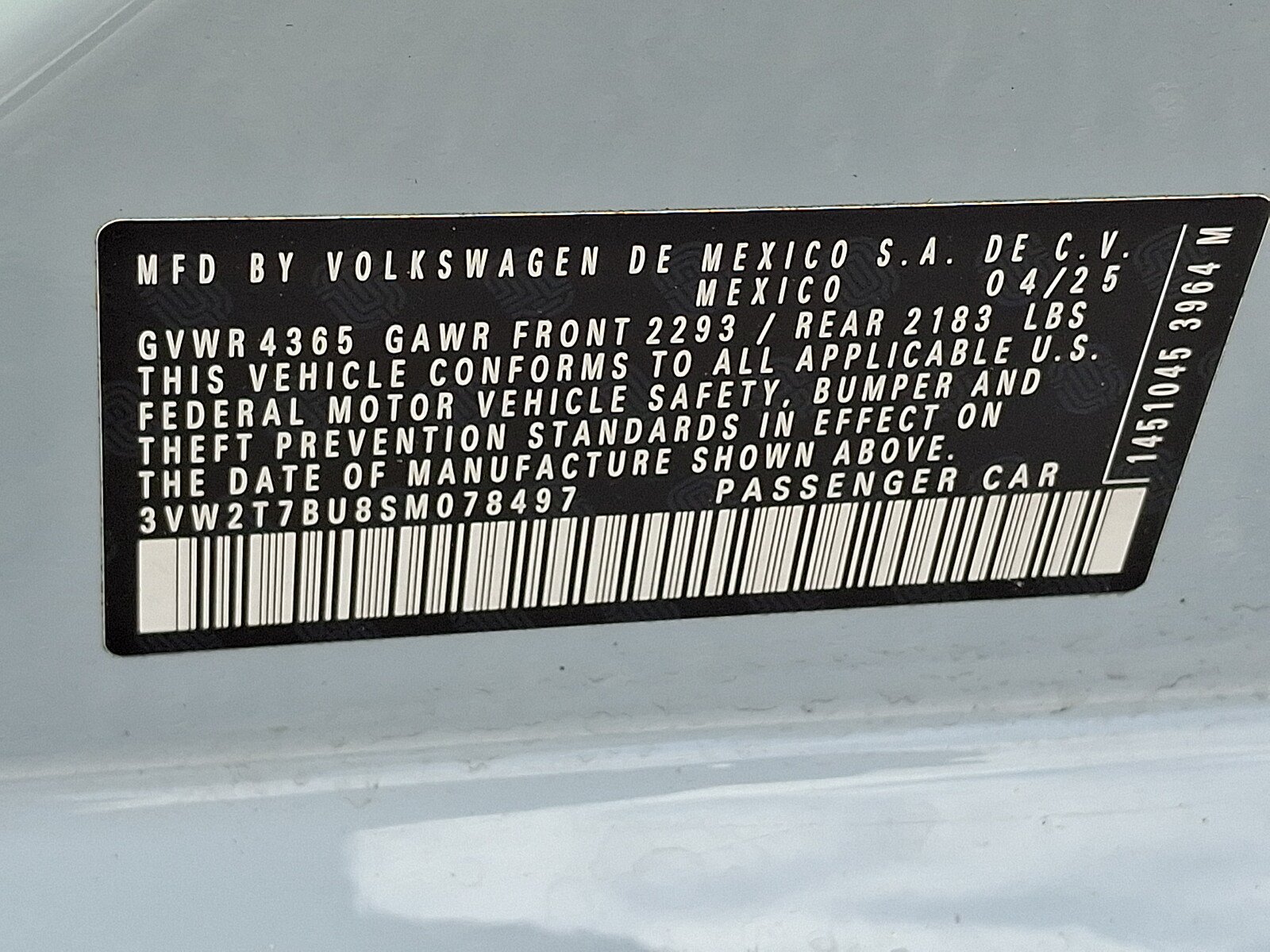 Used 2025 Volkswagen Jetta GLI Autobahn FWD image 26