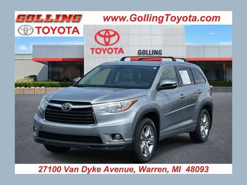 Used 2016 Toyota Highlander Limited w/ Driver Technology Package AWD/4WD image 1