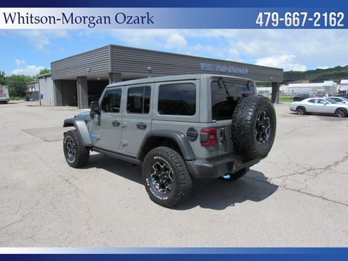 Used 2021 Jeep Wrangler Unlimited Rubicon 4xe w/ Steel Bumper Group AWD/4WD image 12