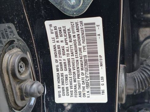Used 2016 Honda Civic EX-L image 25