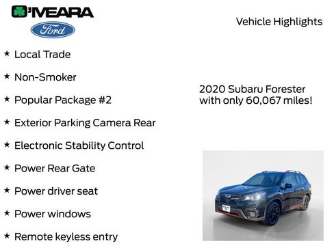 Used 2020 Subaru Forester Sport w/ Popular Package #2 image 8
