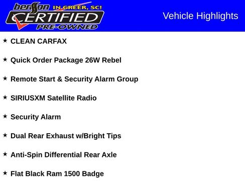Used 2016 RAM 1500 Rebel AWD/4WD image 2