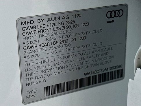 Used 2021 Audi Q3 2.0T Premium Plus w/ Premium Plus Package image 33