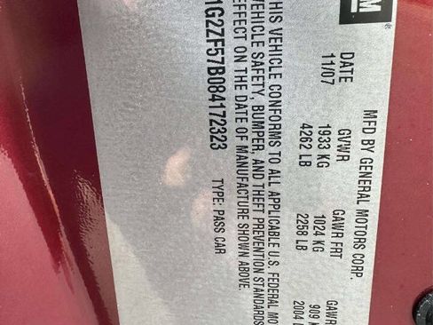 Used 2008 Pontiac G6 Value Leader FWD image 32