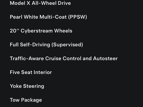 Used 2022 Tesla Model X AWD/4WD image 4