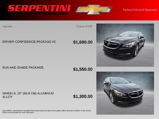 Used 2017 Buick LaCrosse Premium w/ Driver Confidence Package #2 AWD/4WD image 4