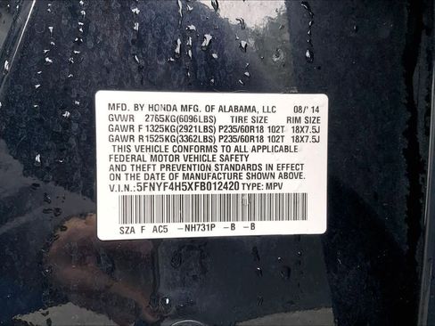 Used 2015 Honda Pilot EX-L image 34