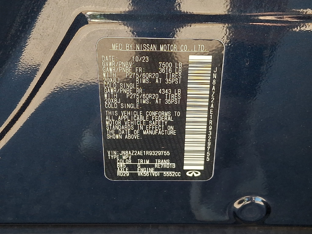 Used 2024 INFINITI QX80 Luxe AWD/4WD image 28