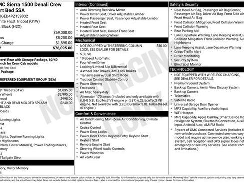 Used 2023 GMC Sierra 1500 Denali AWD/4WD image 19