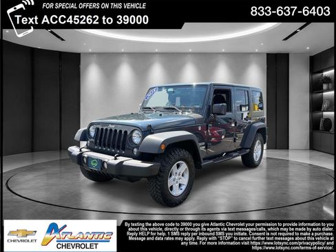 Used 2018 Jeep Wrangler Unlimited Sport S AWD/4WD image 1