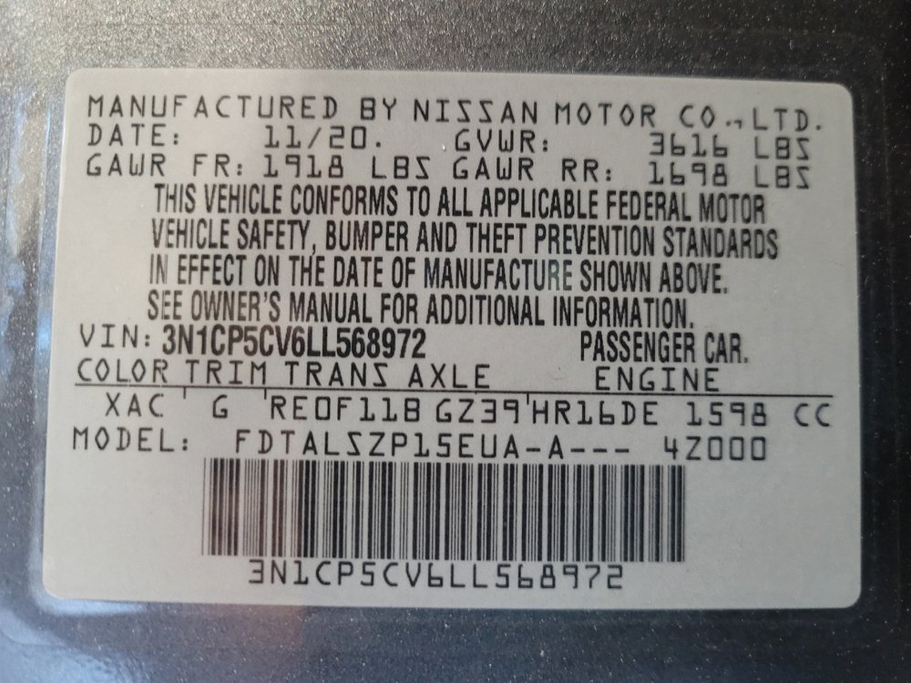 Used 2020 Nissan Kicks SV FWD image 33