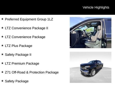 Used 2021 Chevrolet Silverado 1500 LTZ w/ LTZ Premium Package AWD/4WD image 11