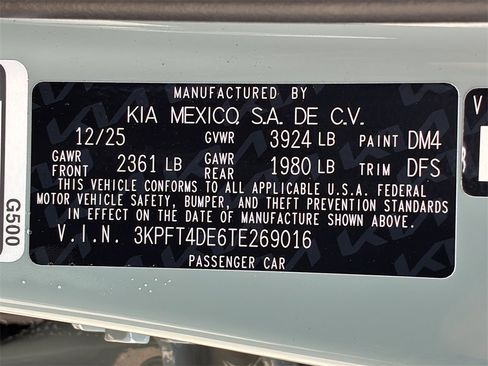 New 2026 Kia K4 LXS image 30