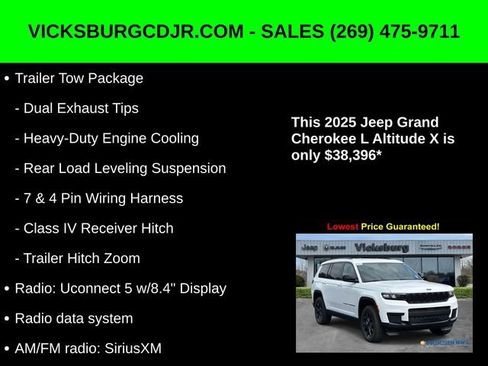 New 2025 Jeep Grand Cherokee L Altitude image 22