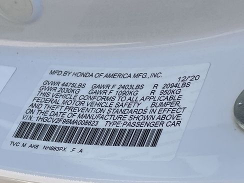 Used 2021 Honda Accord Touring image 13