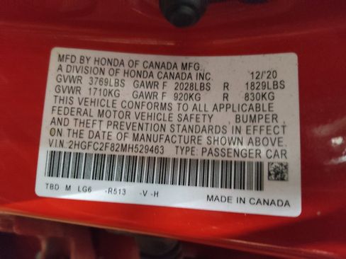 Used 2021 Honda Civic Sport image 33