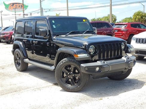 Used 2021 Jeep Wrangler Unlimited Sahara image 1