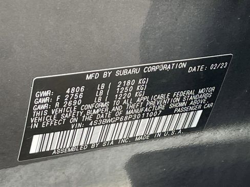 Used 2023 Subaru Legacy Touring XT image 35