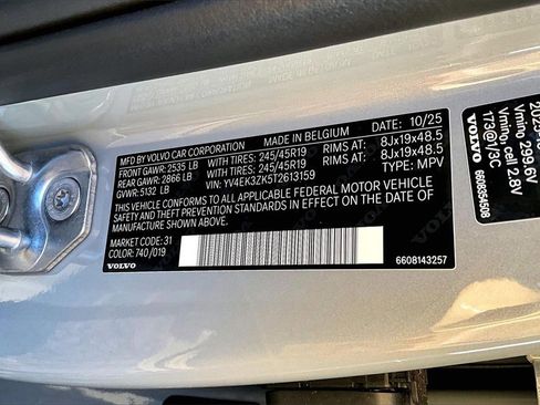 New 2026 Volvo EX30 Plus w/ Climate Package AWD/4WD image 8