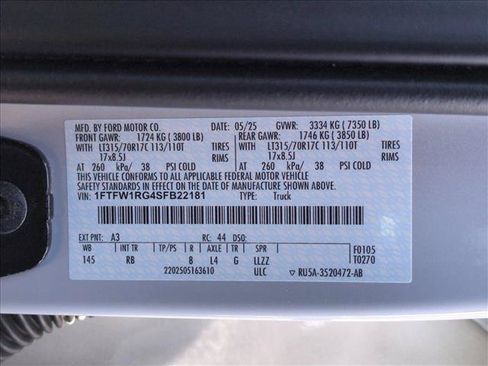 Used 2025 Ford F150 Raptor AWD/4WD image 26