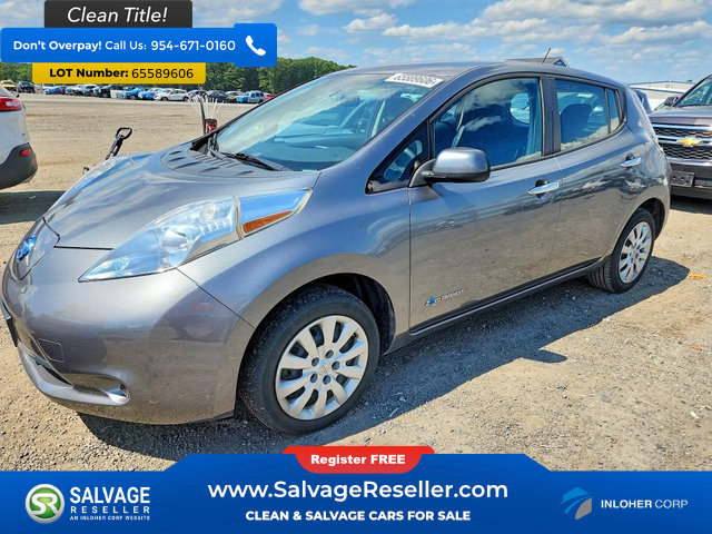 Used 2015 Nissan Leaf S FWD image 1