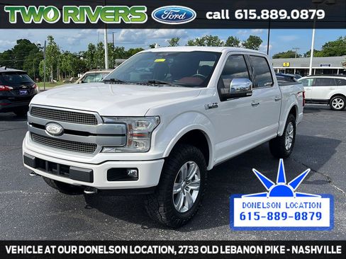 Used 2018 Ford F150 Platinum w/ Equipment Group 701A Luxury AWD/4WD image 4