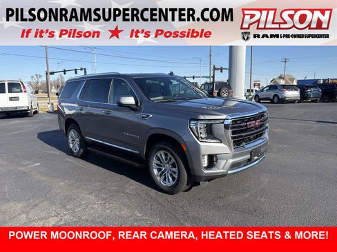 Used 2021 GMC Yukon SLT w/ SLT Premium Package image 1