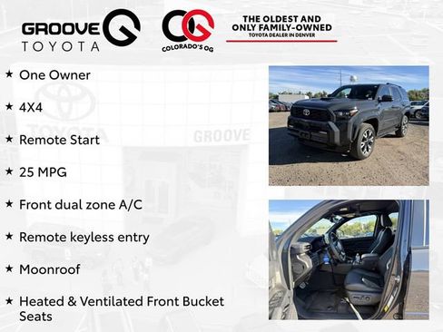 Used 2025 Toyota 4Runner TRD Sport Premium w/ Tow Technology Package AWD/4WD image 4