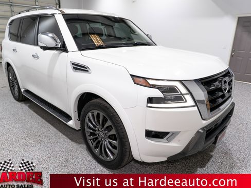 Used 2023 Nissan Armada Platinum w/ Captain's Chairs Package image 6