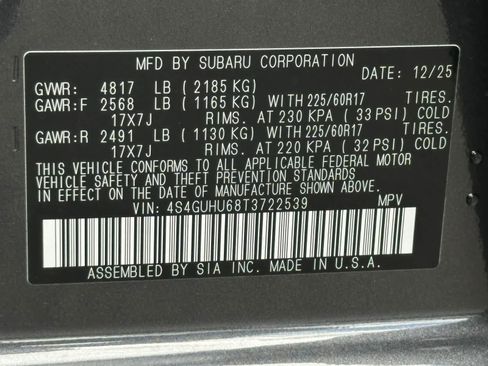 New 2026 Subaru Crosstrek 2.5i Wilderness image 30