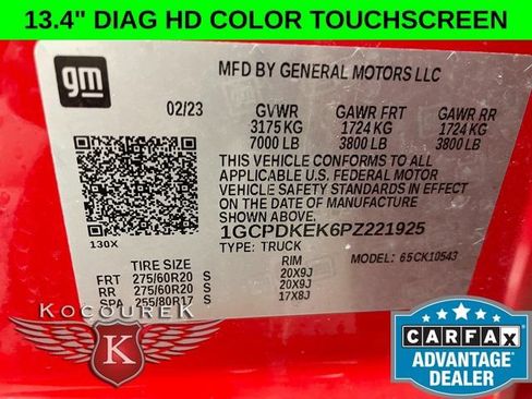 Used 2023 Chevrolet Silverado 1500 LT AWD/4WD image 26