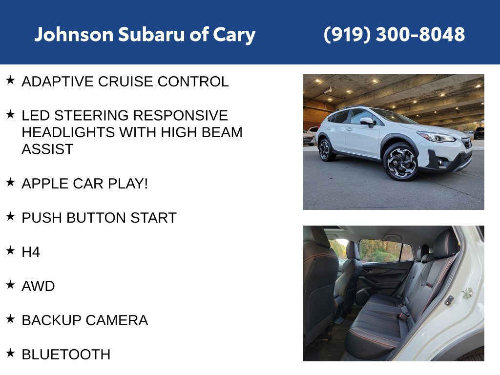 Used 2021 Subaru Crosstrek 2.5i Limited w/ Moonroof Package 1 AWD/4WD image 12