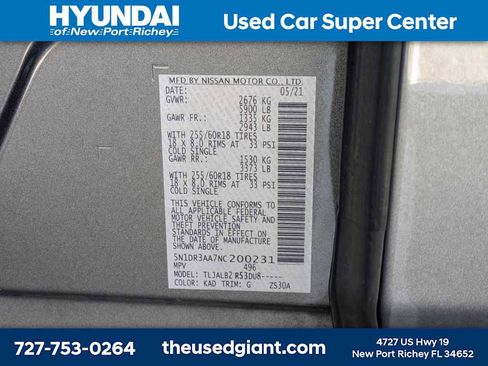 Used 2022 Nissan Pathfinder S FWD image 36