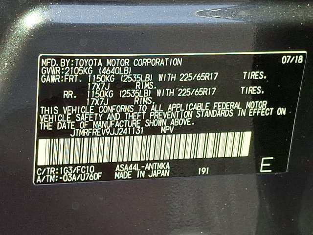 Used 2018 Toyota RAV4 XLE AWD/4WD image 28