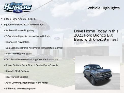 Used 2023 Ford Bronco Big Bend AWD/4WD image 4