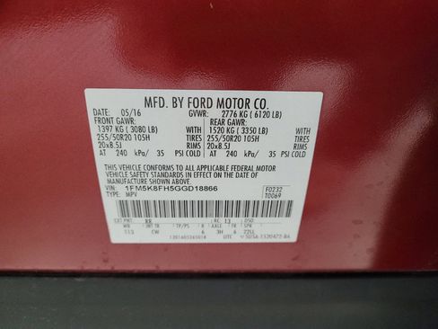 Used 2016 Ford Explorer Limited w/ Equipment Group 301A AWD/4WD image 33