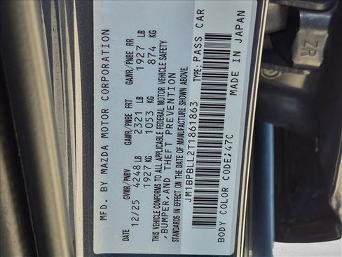 Certified 2026 MAZDA MAZDA3 Carbon AWD/4WD image 14