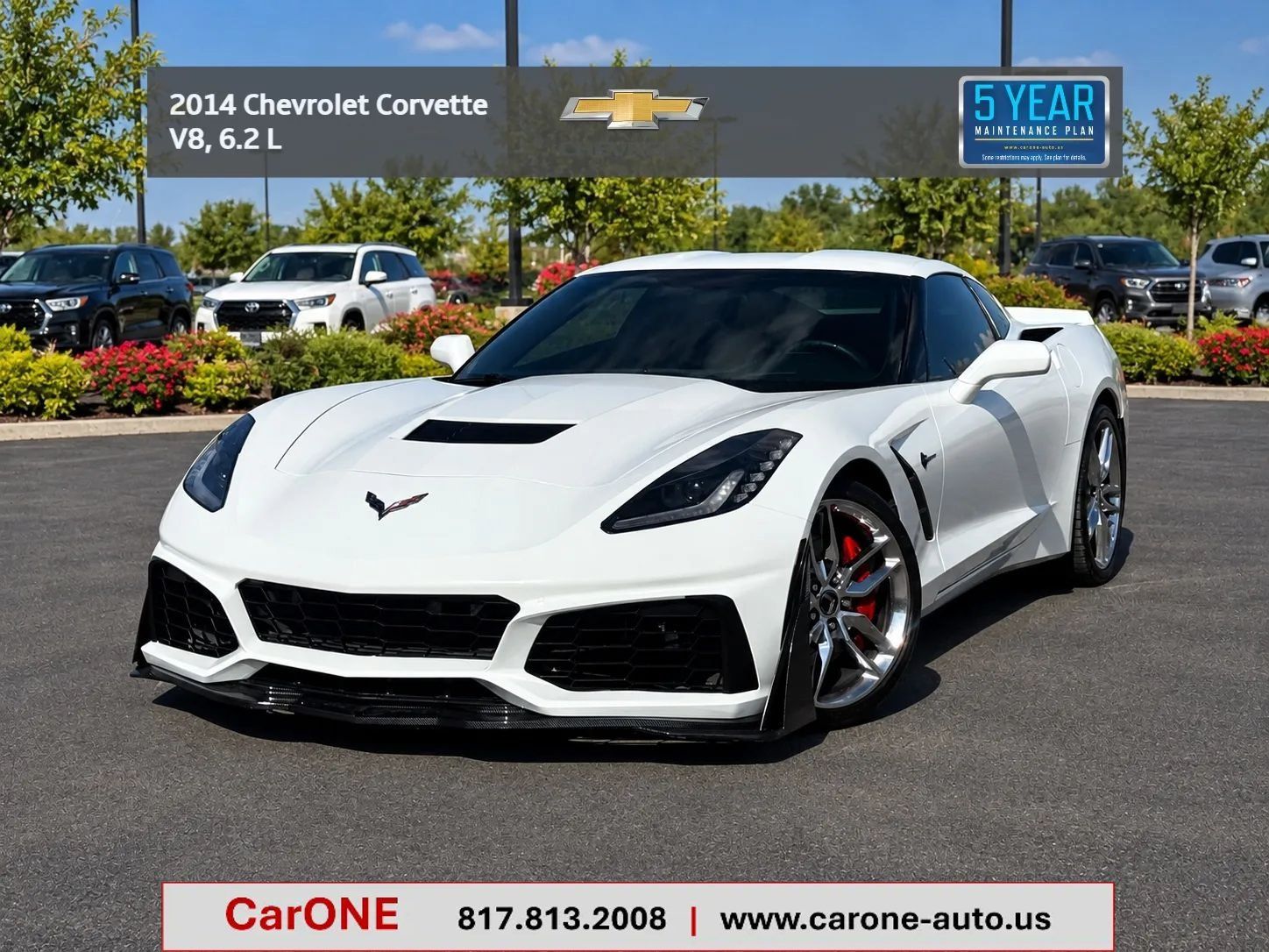 Used 2014 Chevrolet Corvette Stingray Coupe w/ 2LT Preferred Equipment Group RWD image 1