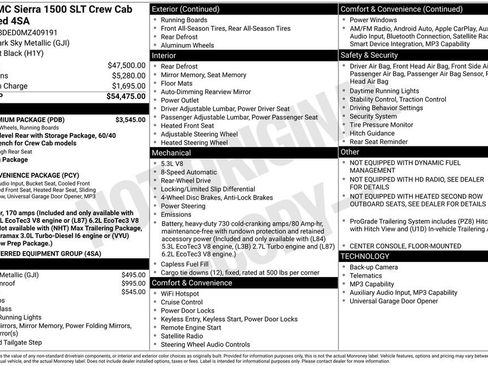 Used 2021 GMC Sierra 1500 SLT w/ SLT Premium Package RWD image 7