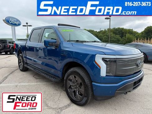 Used 2022 Ford F150 Lightning Lariat w/ Equipment Group 511A High AWD/4WD image 1