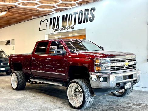 Used 2016 Chevrolet Silverado 3500 LTZ w/ Duramax Plus Package AWD/4WD image 1