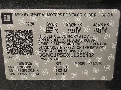 Used 2020 Chevrolet Trax LT w/ LT Convenience Package image 33