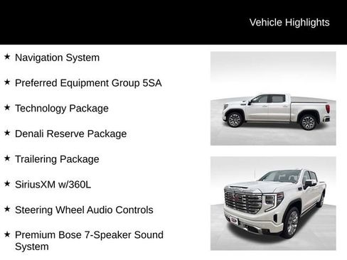 Certified 2024 GMC Sierra 1500 Denali w/ Denali Reserve Package image 3