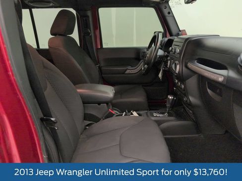 Used 2013 Jeep Wrangler Unlimited Sport AWD/4WD image 14