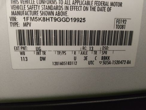 Used 2016 Ford Explorer Platinum image 33