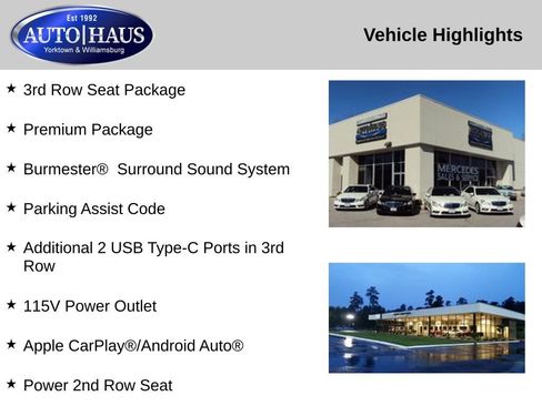 Used 2022 Mercedes-Benz GLE 350 GLE 350 w/ 3rd Row Seat Package image 2