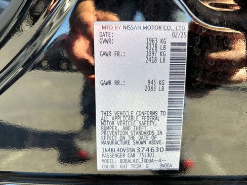 Used 2025 Nissan Altima 2.5 SV FWD image 30