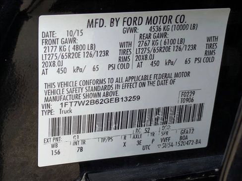 Used 2016 Ford F250 Platinum w/ FX4 Off-Road Package image 26