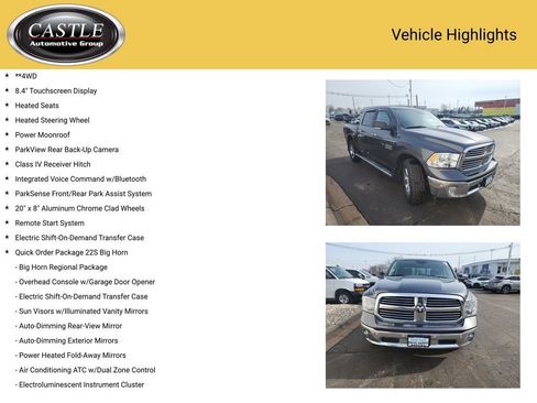 Used 2017 RAM 1500 Big Horn image 4