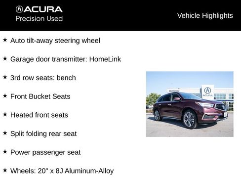 Used 2017 Acura MDX SH-AWD w/ Technology Package image 21